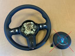 BMW BMW F15 F16 F22 F25 F26 F30 F32 F33 F34 F39 F48 M Steering Wheel HEATING CARBON — thumbnail 1