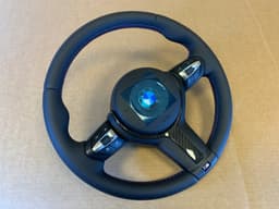 BMW BMW F15 F16 F25 F26 F30 F32 F33 F34 F39 F48 M Steering Wheel HEATED ACC CARBON — thumbnail 9