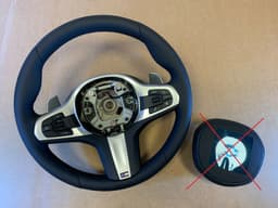 BMW BMW 5 6 X3 X4 G30 G31 G38 G32 G01 G08 G02 OEM M Steering Wheel Paddles — thumbnail 1