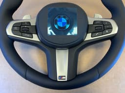 BMW BMW 5 6 X3 X4 G30 G31 G38 G32 G01 G08 G02 OEM M Steering Wheel Paddles — thumbnail 5