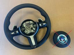 BMW BMW F20 F21 F22 F23 F30 F31 F32 F33 F34 F39 F48 M Steering Wheel Paddles VIBRO — thumbnail 1