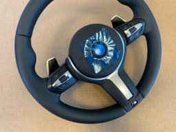 BMW BMW F15 F16 F20 F21 F22 F25 F26 F30 F31 F32 F33 F34 OEM M Steering Wheel Paddles — thumbnail 6