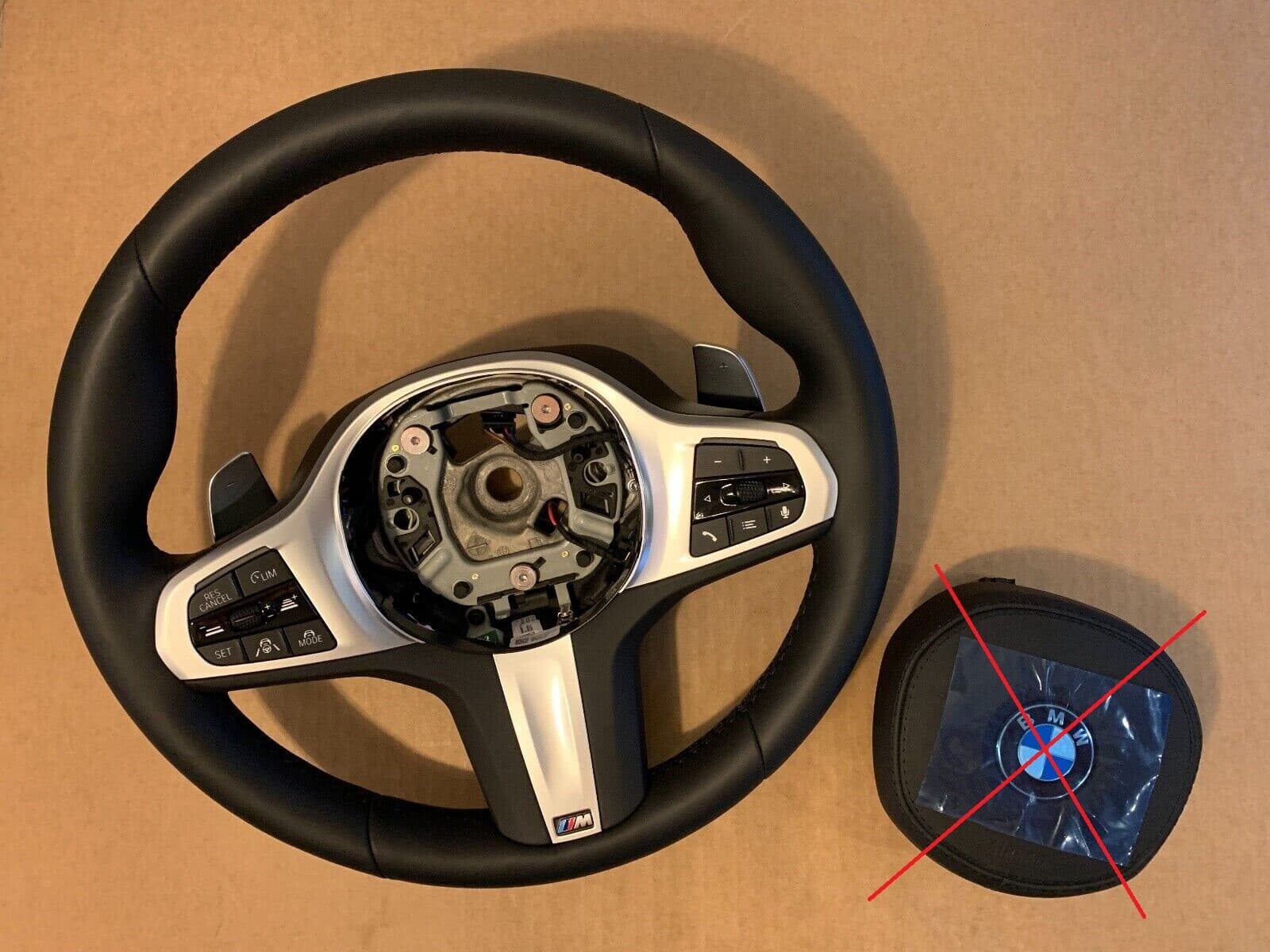 BMW BMW 8 X5 X6 X7 G14 G15 G16 G05 G06 G07 M Steering Wheel Paddles VIBRO ASSIST+