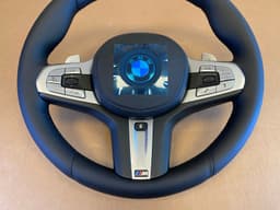 BMW BMW 7 G11 G12 GENUINE USA M Steering Wheel Shift Paddles HEATING VIBRO — thumbnail 5