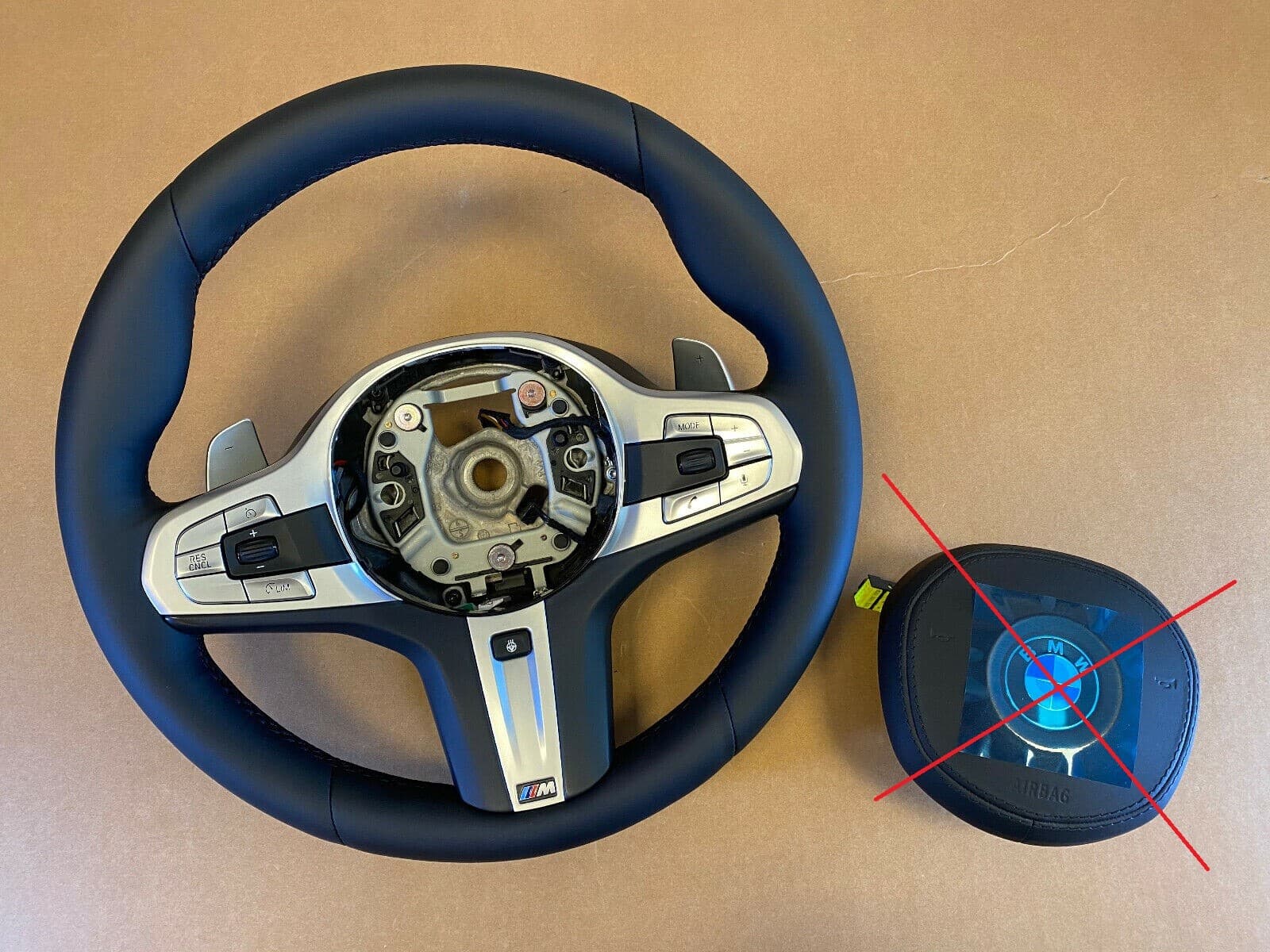 BMW BMW 7 G11 G12 GENUINE USA M Steering Wheel Shift Paddles HEATING VIBRO
