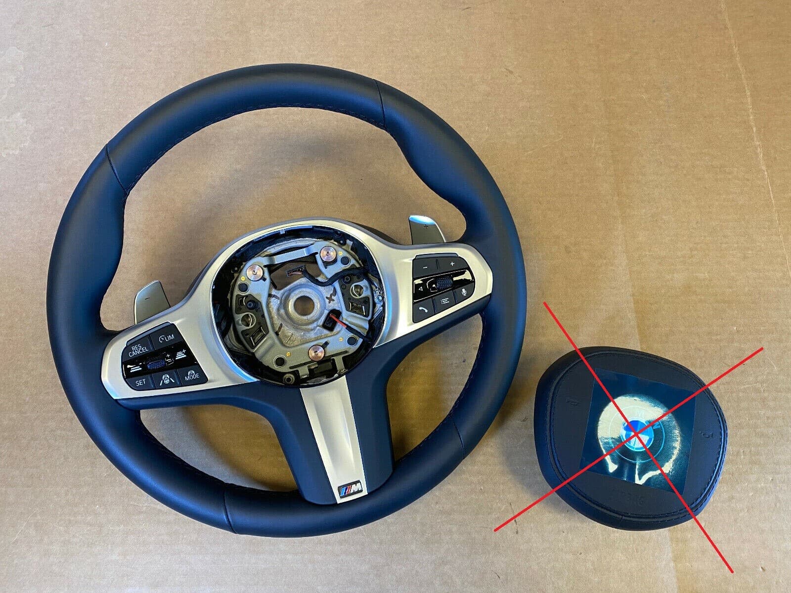 BMW BMW 8 X5 X6 X7 G14 G15 G16 G05 G06 G07 OEM M Steering Wheel Petals Assist+