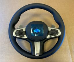 BMW BMW F15 F16 F20 F25 F26 F30 F32 F33 G STYLE M Steering Wheel PETALS VIBRO ACC — thumbnail 2