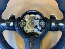 BMW BMW F21 F22 F30 F31 F32 F33 F34 F36 USA M Steering Wheel PADDLES HEATED CARBON — thumbnail 7