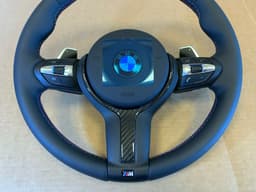 BMW BMW F21 F22 F30 F31 F32 F33 F34 F36 USA M Steering Wheel PADDLES HEATED CARBON — thumbnail 5