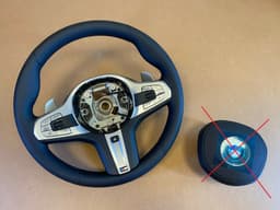 BMW BMW 7 G11 G12 GENUINE EU M Steering Wheel Shift Paddles HEATING ASSIST+ — thumbnail 1
