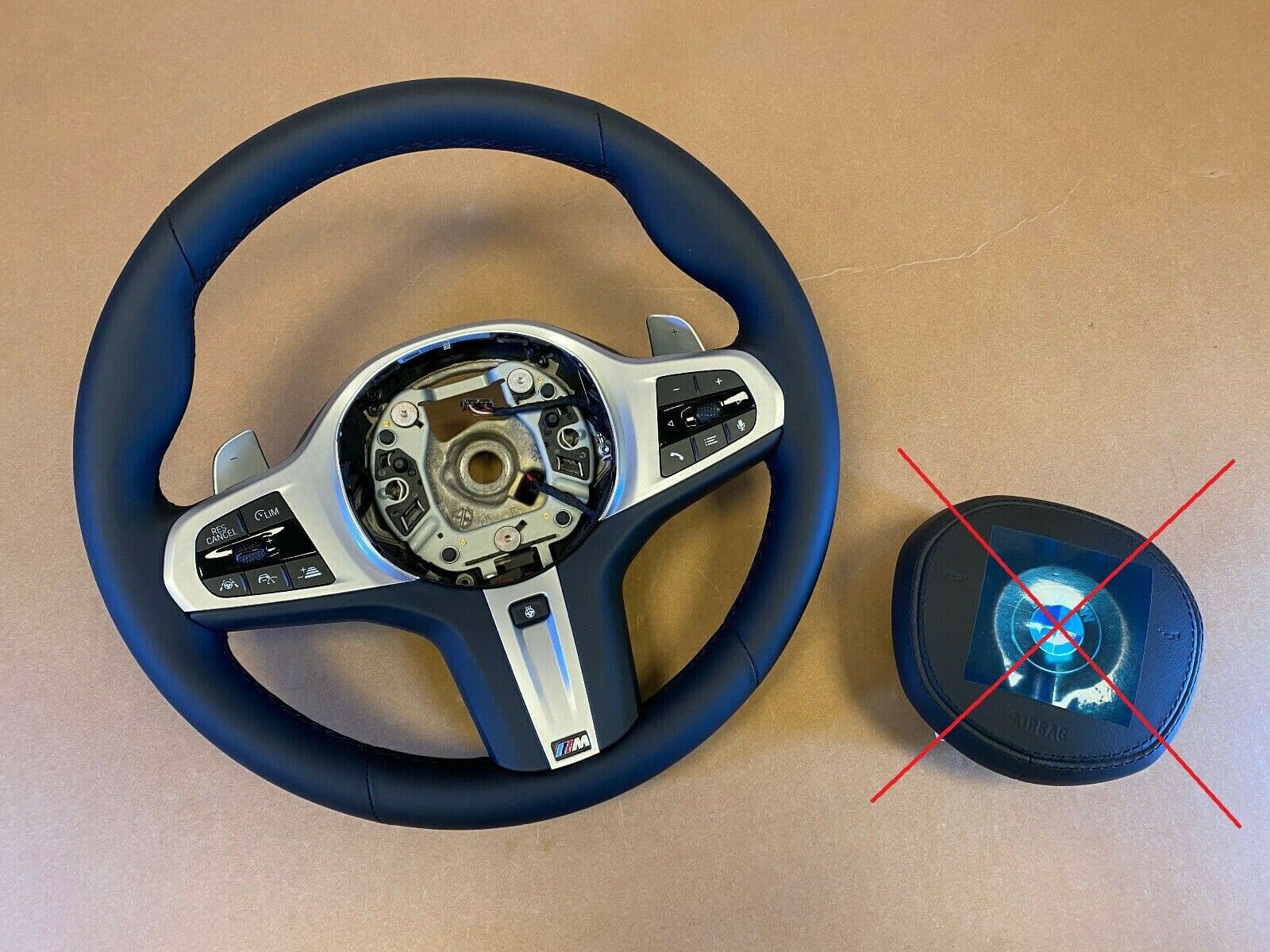 BMW BMW 5 6 X3 X4 G30 G31 G32 G01 G02 LCI M Steering Wheel Paddles HEATING ASSIST