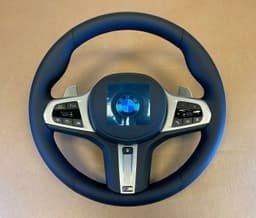 BMW BMW 5 6 X3 X4 G30 G31 G32 G01 G02 LCI M Steering Wheel Paddles HEATING ASSIST — thumbnail 2