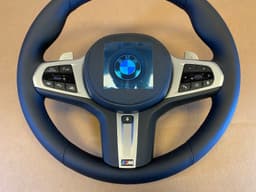BMW BMW 5 6 X3 X4 G30 G31 G32 G01 G02 LCI M Steering Wheel Paddles HEATING ASSIST — thumbnail 5