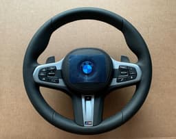 BMW BMW 5 6 X3 X4 G30 G31 G32 G01 G02 G08 OEM M Steering Wheel Paddles HEATING ACC — thumbnail 2