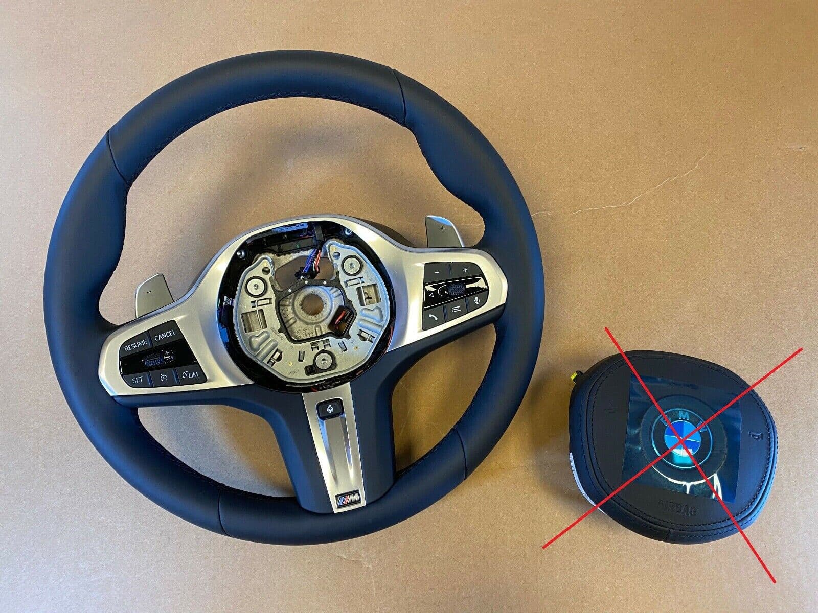 BMW BMW 1 2 3 Z4 F40 F44 G20 G21 G28 G29 OEM EU M Steering Wheel Paddle HEATED VIBRO