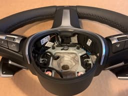 BMW BMW X5 X6 X3 X4 F15 F16 F25 F26 GENUINE M Steering Wheel PADDLES HEATING ACC — thumbnail 7