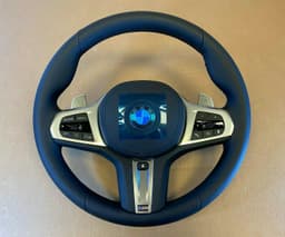 BMW BMW 1 2 3 Z4 F40 F44 G20 G21 G28 G29 OEM EU M Steering Wheel Paddle HEATED VIBRO — thumbnail 2