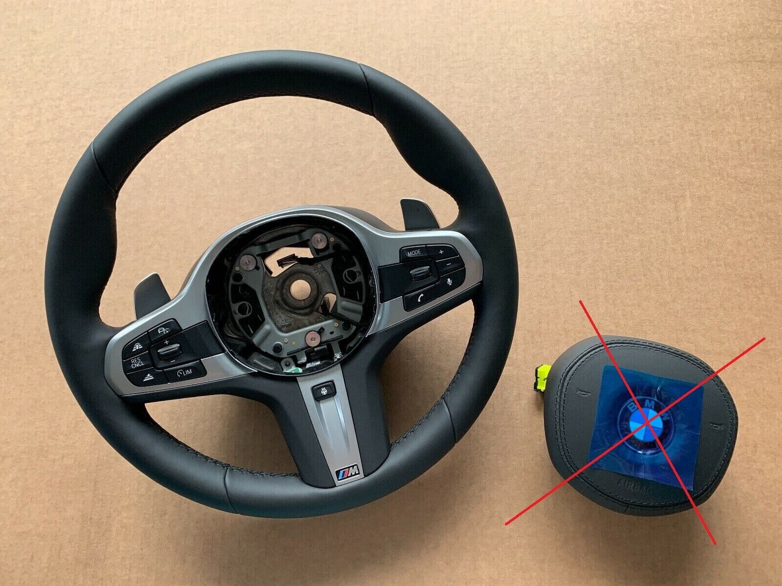 BMW BMW 5 6 X3 X4 G30 G31 G32 G01 G02 G08 M Steering Wheel Paddles HEATING VIBRO ACC