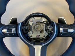 BMW BMW X5 X6 X3 X4 F15 F16 F25 F26 GENUINE M Steering Wheel Paddles ACC M STITCHES — thumbnail 6