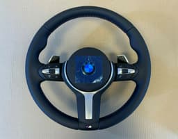 BMW BMW X5 X6 X3 X4 F15 F16 F25 F26 GENUINE M Steering Wheel Paddles ACC M STITCHES — thumbnail 2