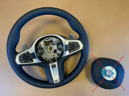 BMW BMW 5 G30 G31 G38 6 G32 X3 G01 X4 G02 OEM EU M Steering Wheel HEATING ASSIST+ — thumbnail 1