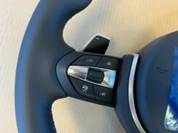 BMW BMW X5 X6 X3 X4 F15 F16 F25 F26 GENUINE M Steering Wheel Paddles ACC M STITCHES — thumbnail 3