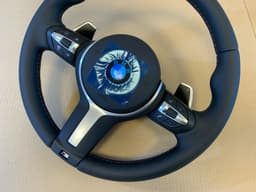 BMW BMW X5 X6 X3 X4 F15 F16 F25 F26 GENUINE M Steering Wheel Paddles ACC M STITCHES — thumbnail 10