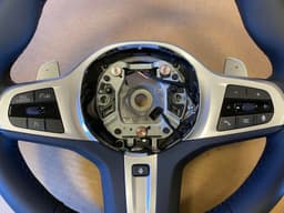 BMW BMW 5 6 X3 X4 G30 G31 G32 G01 G02 LCI USA M Steering Wheel Paddles HEATING VIBRO — thumbnail 7