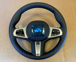 BMW BMW 5 6 X3 X4 G30 G31 G32 G01 G02 LCI USA M Steering Wheel Paddles HEATING VIBRO — thumbnail 2
