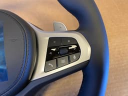 BMW BMW 5 6 X3 X4 G30 G31 G32 G01 G02 LCI USA M Steering Wheel Paddles HEATING VIBRO — thumbnail 4