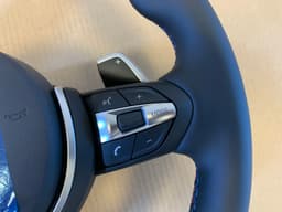 BMW BMW X5 X6 X3 X4 F15 F16 F25 F26 GENUINE M Steering Wheel Paddles ACC M STITCHES — thumbnail 4