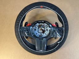 BMW BMW M2 G87 M3 G80 G20 G21 M4 G82 M Alcantara Steering Wheel Carbon VIBRO — thumbnail 2