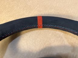 BMW BMW M2 G87 M3 G80 G20 G21 M4 G82 M Alcantara Steering Wheel Carbon VIBRO — thumbnail 6