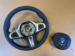 BMW BMW 1 2 3 Z4 F40 F44 G20 G21 G28 G29 EU M Steering Wheel Paddle HEATED VIBRO ACC — thumbnail 1