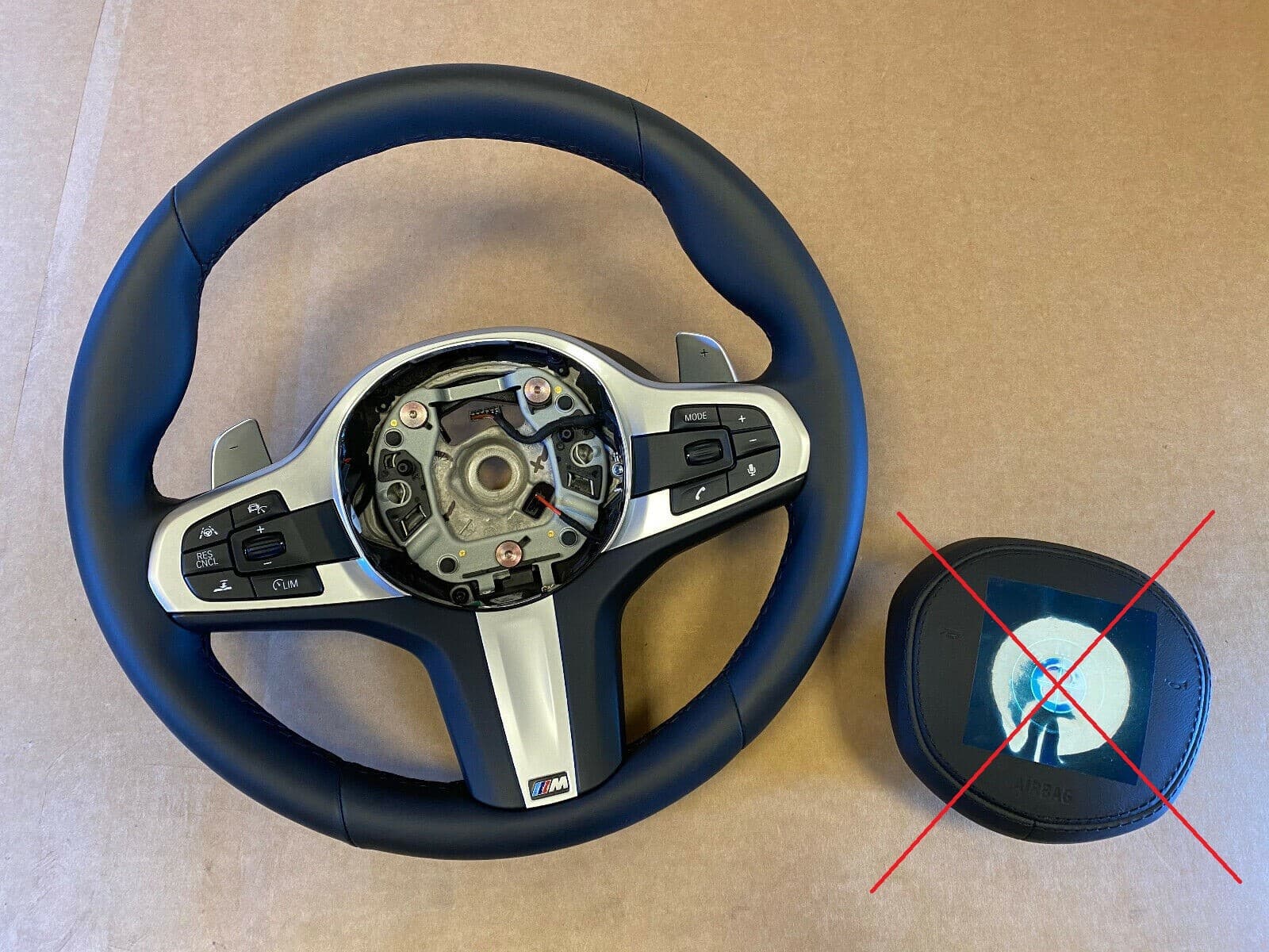 BMW BMW 5 G30 G31 G38 6 G32 X3 G01 G08 X4 G02 OEM M Steering Wheel Assist+ VIBRO