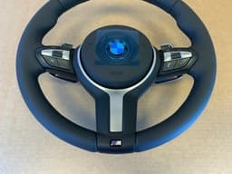 BMW BMW F22 F23 F30 F31 F32 F34 F36 USA GENUINE M Steering Wheel Paddles HEATING — thumbnail 5