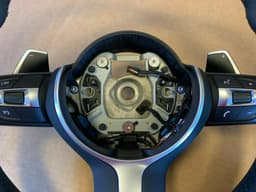 BMW BMW F22 F23 F30 F31 F32 F34 F36 USA GENUINE M Steering Wheel Paddles HEATING — thumbnail 7