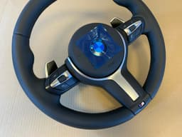 BMW BMW F01 F02 F03 F04 F06 F07 F10 F11 F12 F13 OEM M Steering Wheel Paddles HEATING — thumbnail 9