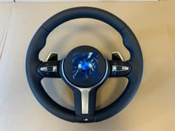 BMW BMW F01 F02 F03 F04 F06 F07 F10 F11 F12 F13 OEM M Steering Wheel Paddles HEATING — thumbnail 2