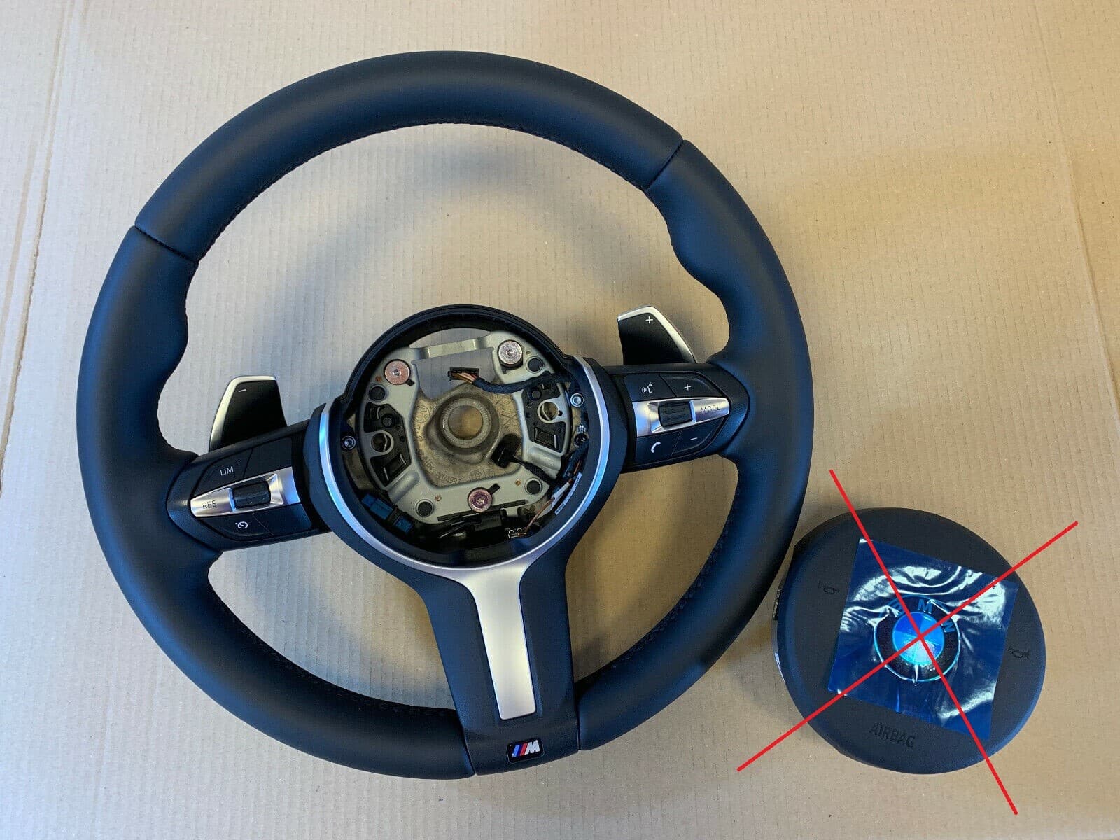 BMW BMW F01 F02 F03 F04 F06 F07 F10 F11 F12 F13 OEM M Steering Wheel Paddles HEATING