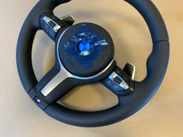 BMW BMW F01 F02 F03 F04 F06 F07 F10 F11 F12 F13 OEM M Steering Wheel Paddles HEATING — thumbnail 10