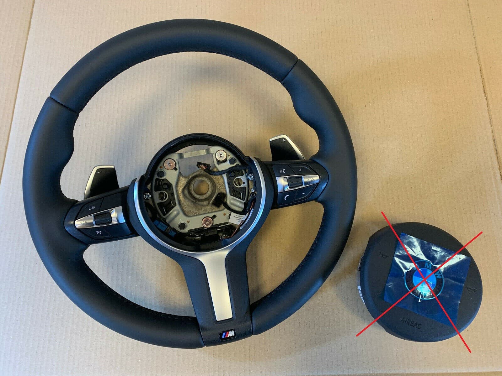 BMW BMW F01 F02 F03 F04 F06 F07 F10 F11 F12 F13 OEM M Steering Wheel Paddles VIBRO