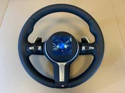 BMW BMW F01 F02 F03 F04 F06 F07 F10 F11 F12 F13 OEM M Steering Wheel Paddles VIBRO — thumbnail 2