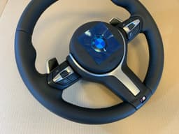 BMW BMW F01 F02 F03 F04 F06 F07 F10 F11 F12 F13 OEM M Steering Wheel Paddles VIBRO — thumbnail 9
