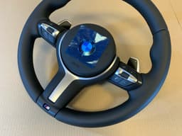 BMW BMW F01 F02 F03 F04 F06 F07 F10 F11 F12 F13 OEM M Steering Wheel Paddles VIBRO — thumbnail 10