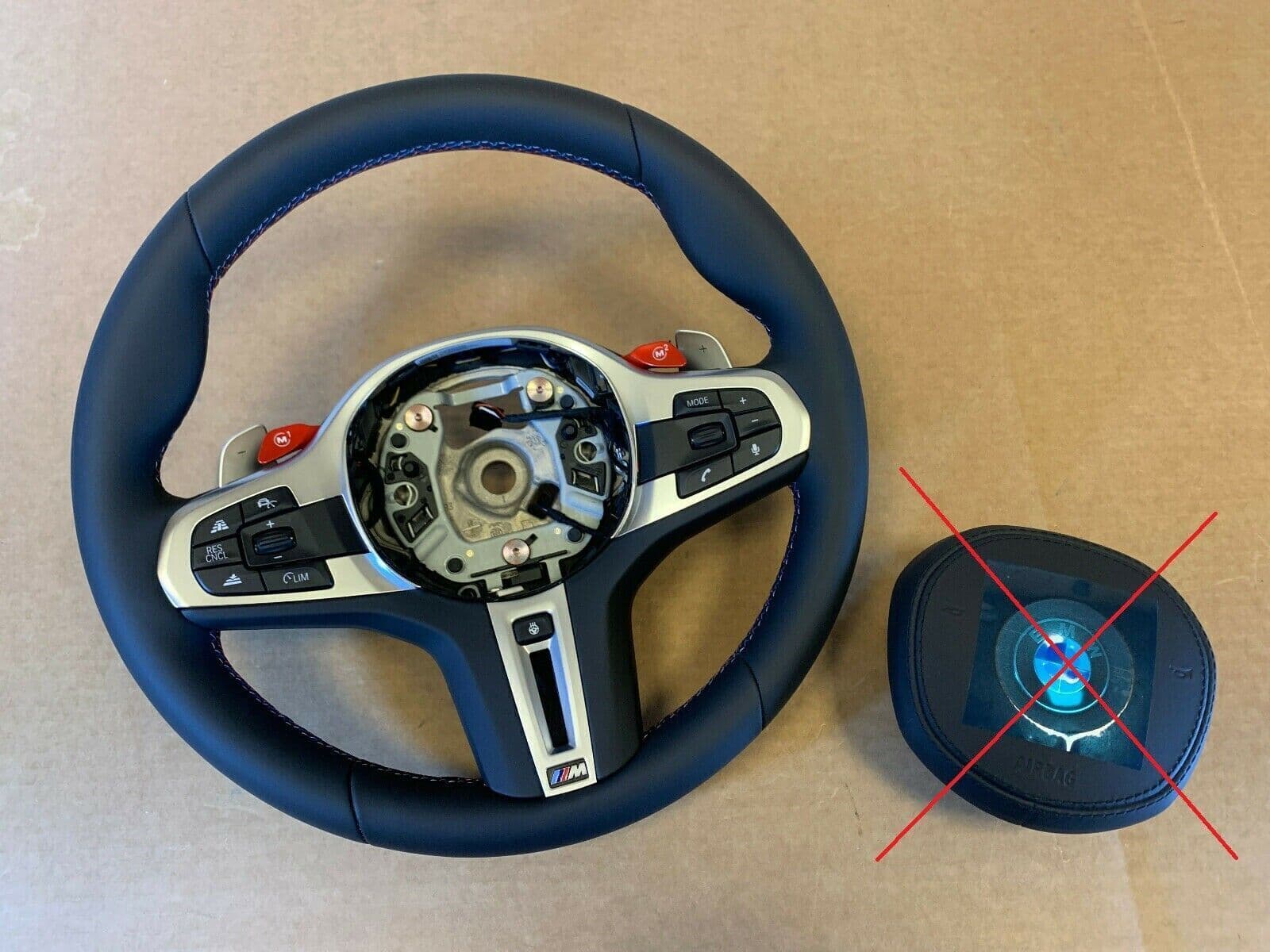BMW BMW M5 F90 X3M F97 X4M F98 EU M Steering Wheel HEATING VIBRO ACC NEW