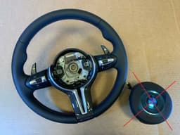 BMW BMW F01 F02 F03 F04 F06 F07 F10 F11 F12 F13 USA M Steering Wheel Paddles CARBON — thumbnail 1