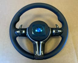 BMW BMW F01 F02 F03 F04 F06 F07 F10 F11 F12 F13 USA M Steering Wheel Paddles CARBON — thumbnail 2