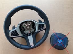 BMW BMW 8 X5 X6 X7 G14 G15 G16 G05 G06 G07 OEM M Steering Wheel Shift Paddles — thumbnail 1