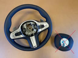 BMW BMW 7 G11 G12 GENUINE M Steering Wheel Shift Paddles ACC — thumbnail 1